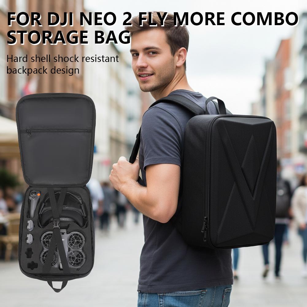 حقيبة ظهر صلبة لـ DJI NEO 2 حق - مراجعة Drone Carrying Case وسعره